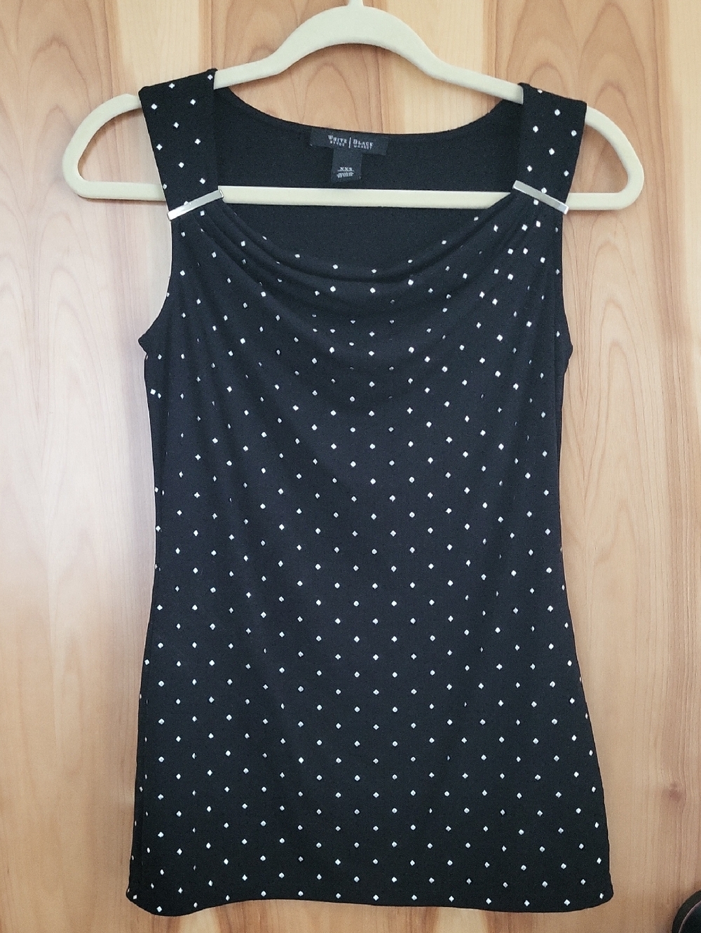 WHBM Sleeveless Cowl Tank Top